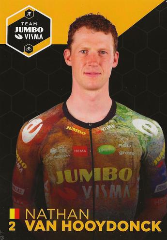 2022 Jumbo-Visma (Special Tour de France) #2 Nathan Van Hooydonck Front